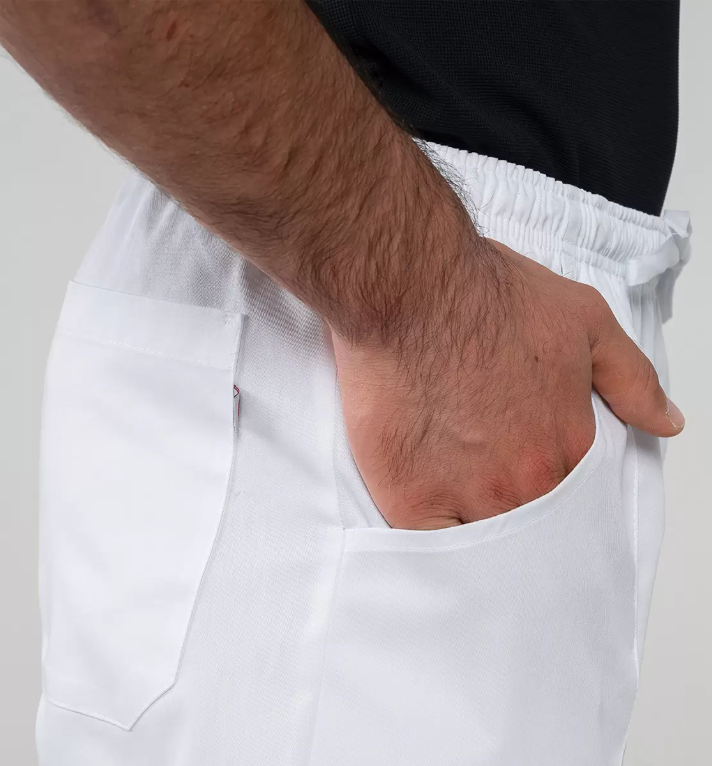 Pantalón GIBLORS ALAN unisex, blanca
