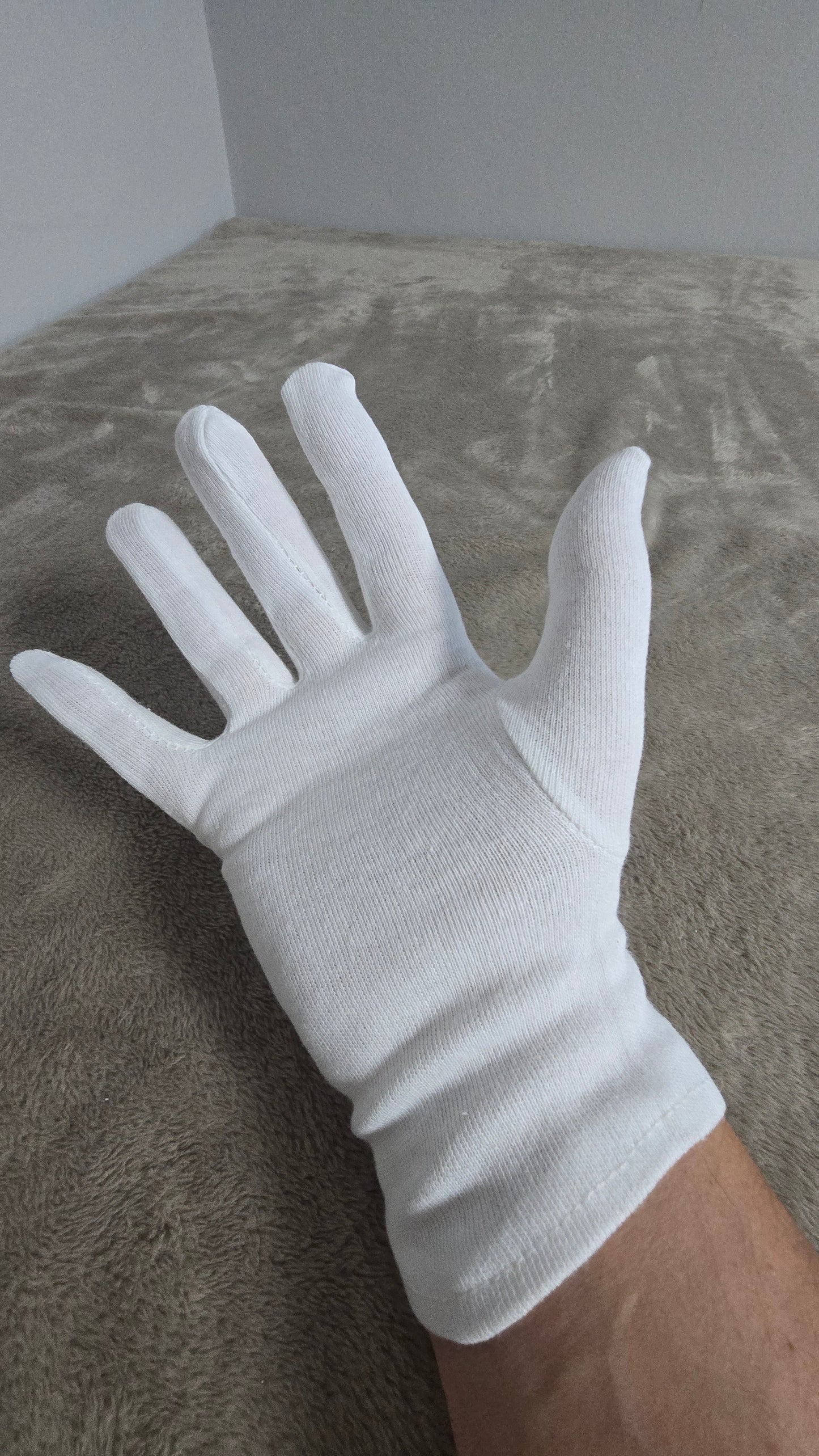 Guantes de Camarero "GUANTI BIANCHI", blanco