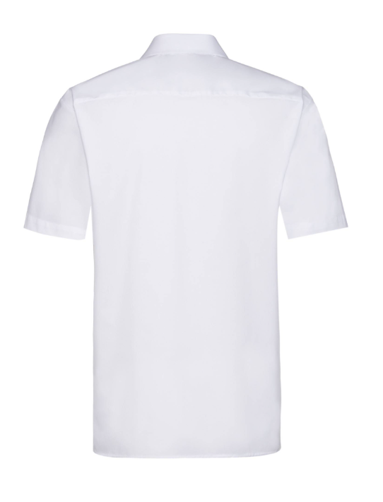 Camisa GREIFF para hombre BASIC, blanca, manga corta