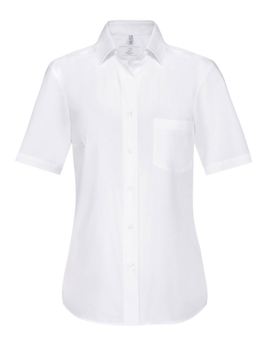 Camisa para mujer GREIFF BASIC, blanca, manga corta