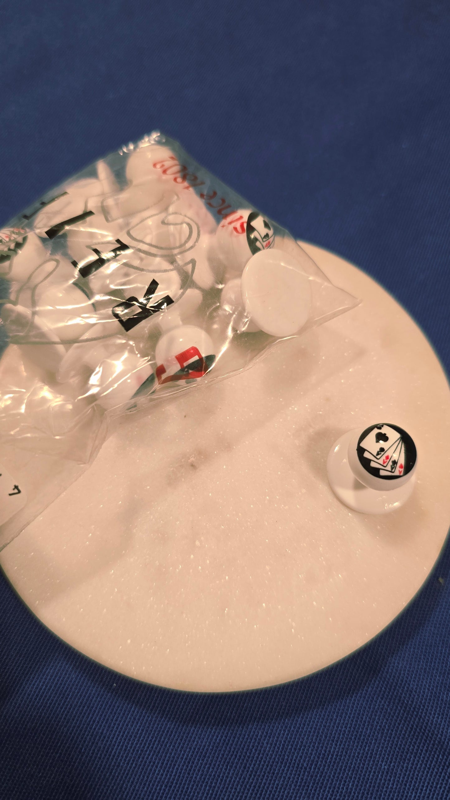 Botones de bola "POKER"
