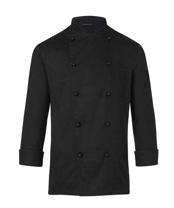 Chaqueta de chef KARLOWSKY "BASIC", negra