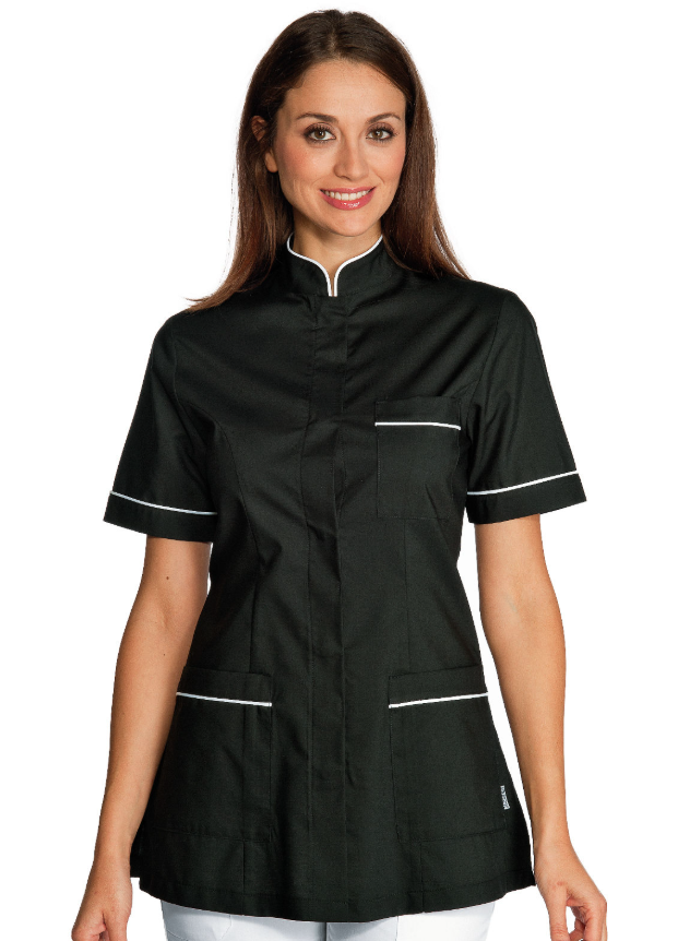 ISACCO Chaqueta para mujer PANAREA, blanca/negra