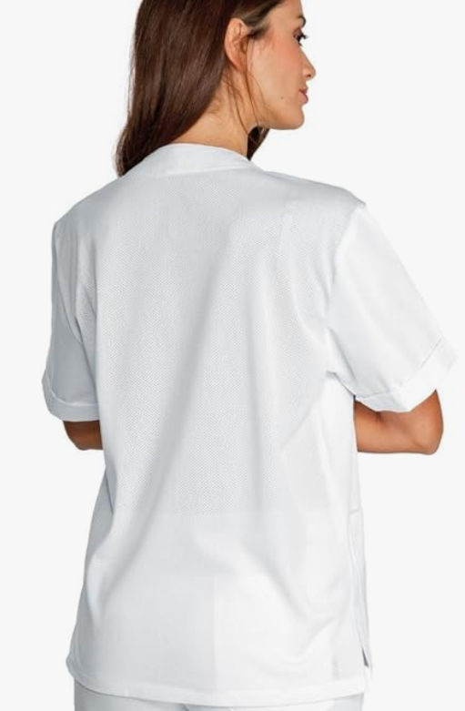 ISACCO Casaca KOBE, unisex, blanca