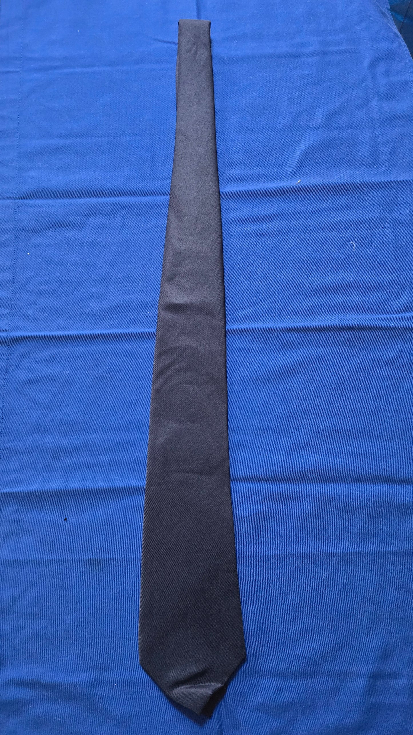 Corbata ISACCO BLU, azul marino