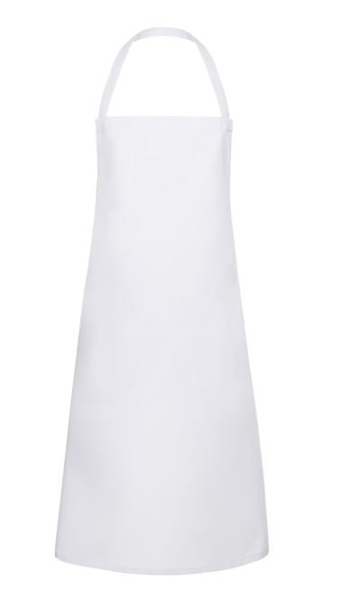 Delantal de cocina KARLOWSKY BASIC, blanco