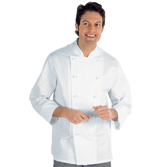 Chaqueta Chef ISACCO Livorno, blanca