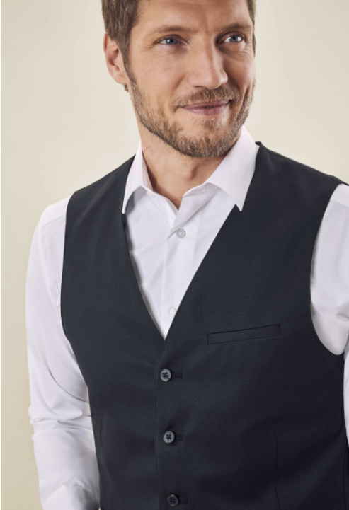 GREIFF Chaleco de Hombre BASIC, negro